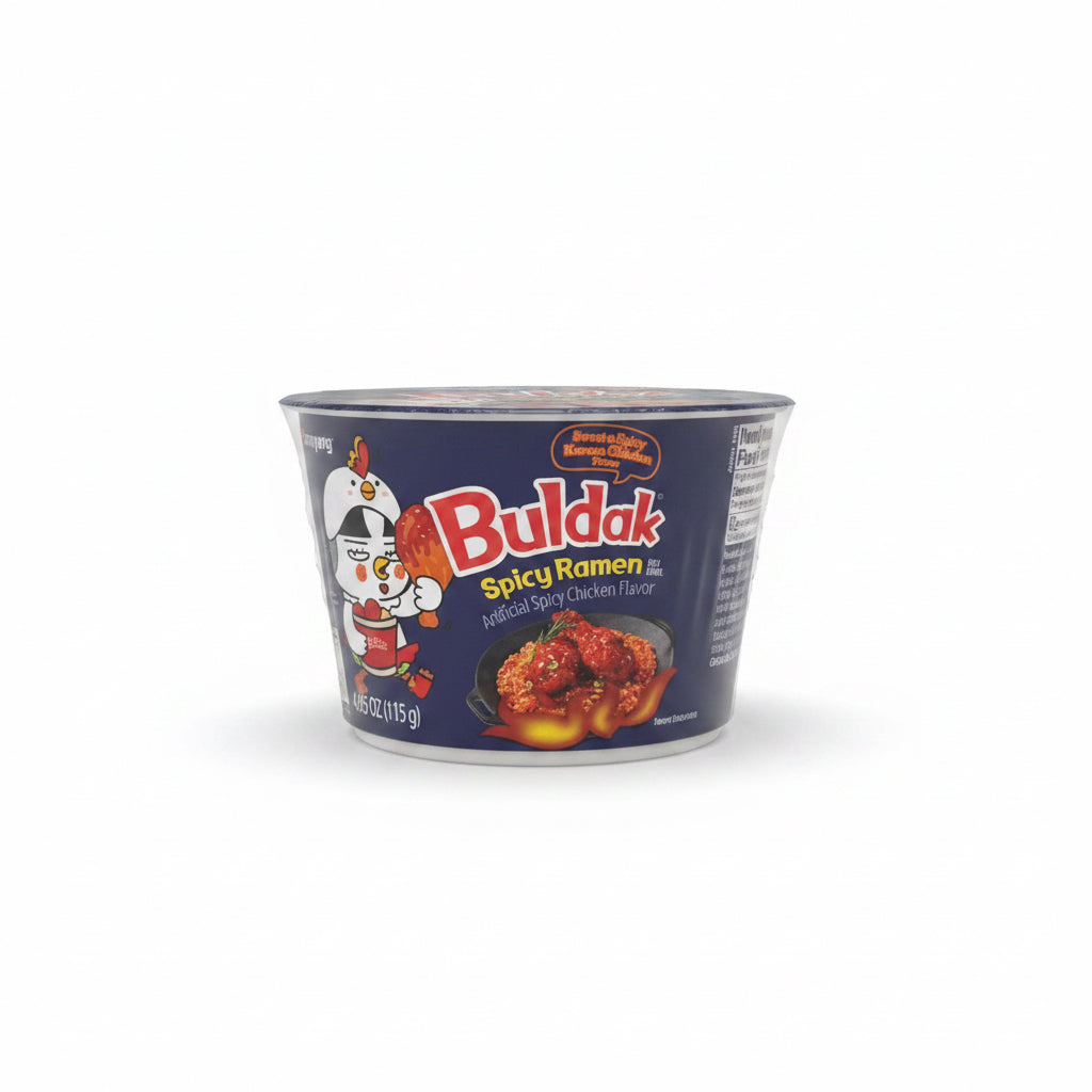 Samyang Buldak Sweet & Spicy Korean Chicken Ramen Bowl 4.06 oz (115g)