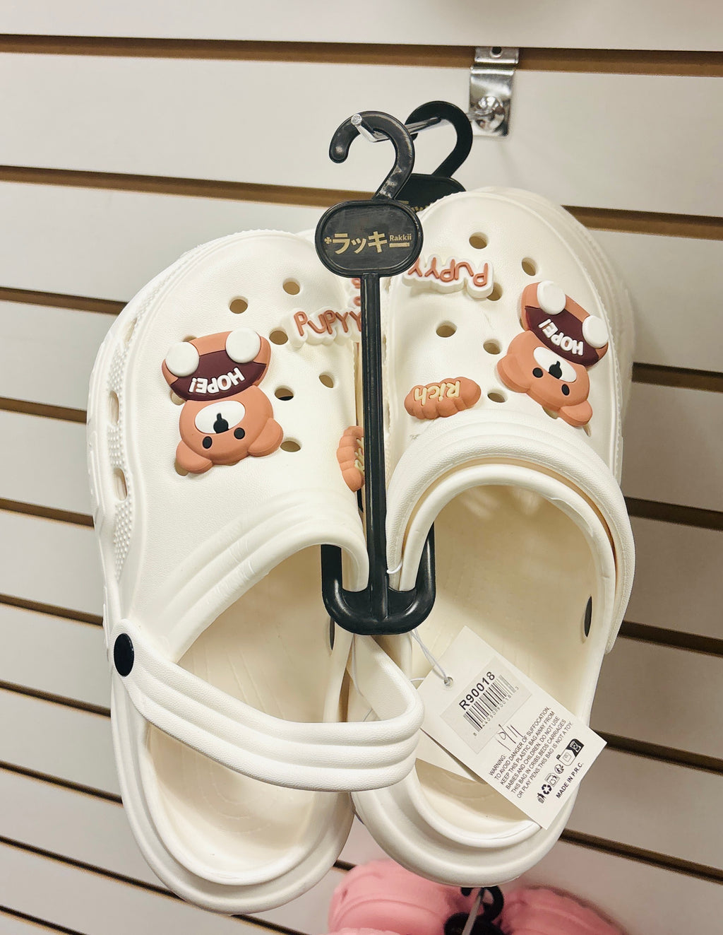 Cute Bear Clog Slippers – Cartoon Crocs Style Comfort Sandals (Unisex, Multiple Colors)