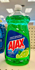 Ajax Ultra Dish Soap – Lime & Vinegar, Grease Cutting Dishwashing Liquid (52oz)