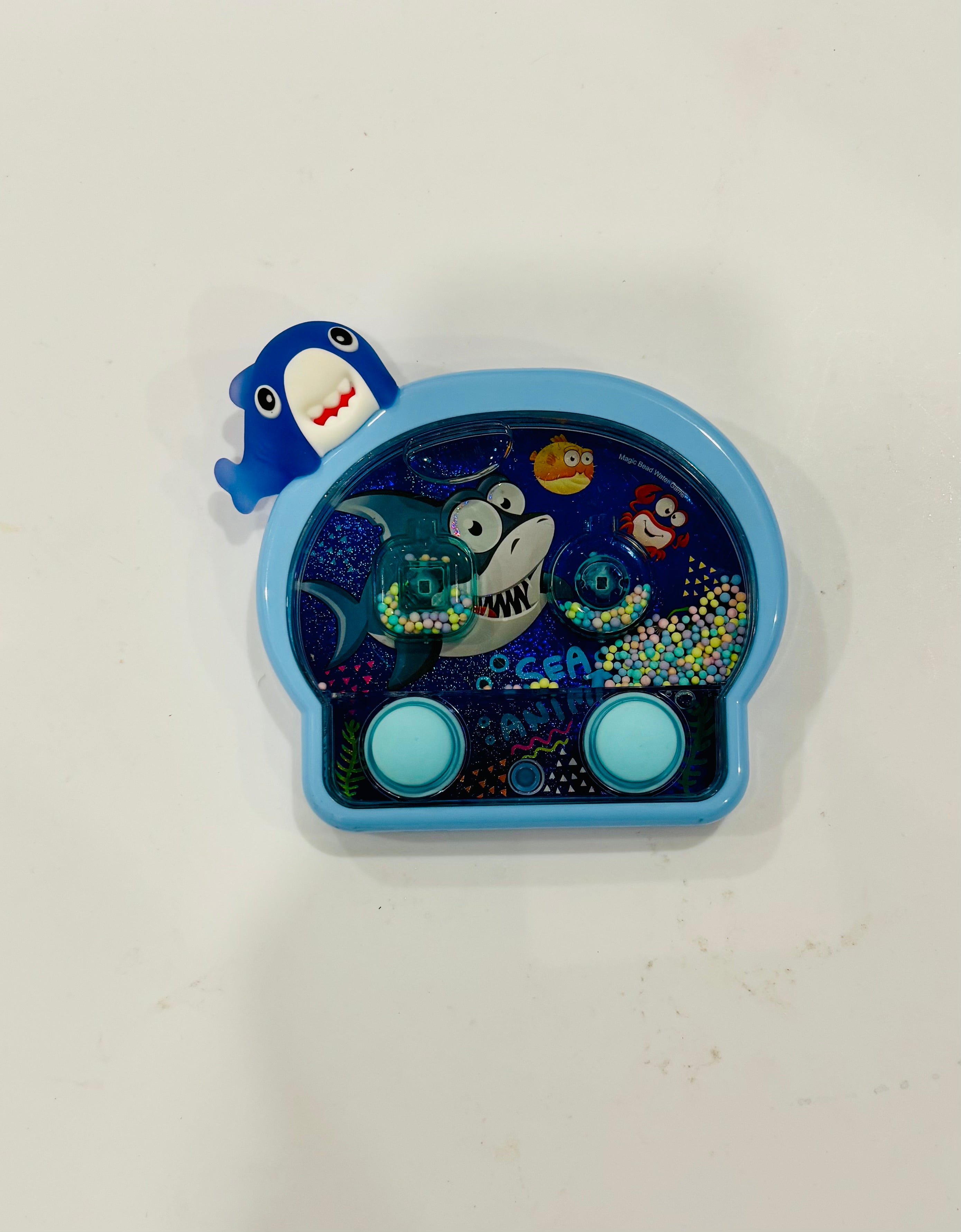 Ocean Shark Water Ring Game Toy – Retro Handheld Toy