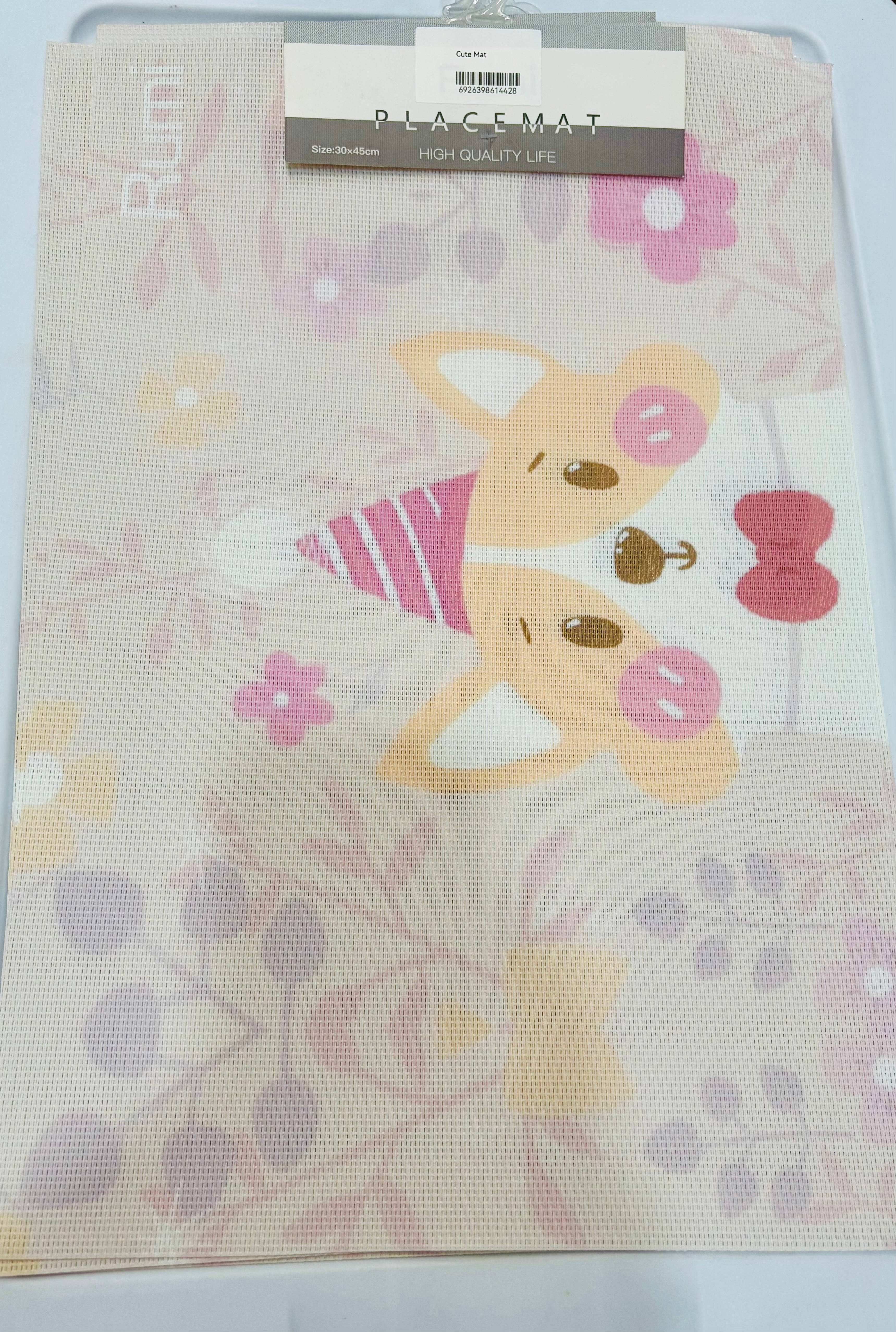 Cute Placemat – Waterproof Table Mat for Dining Table and Kitchen