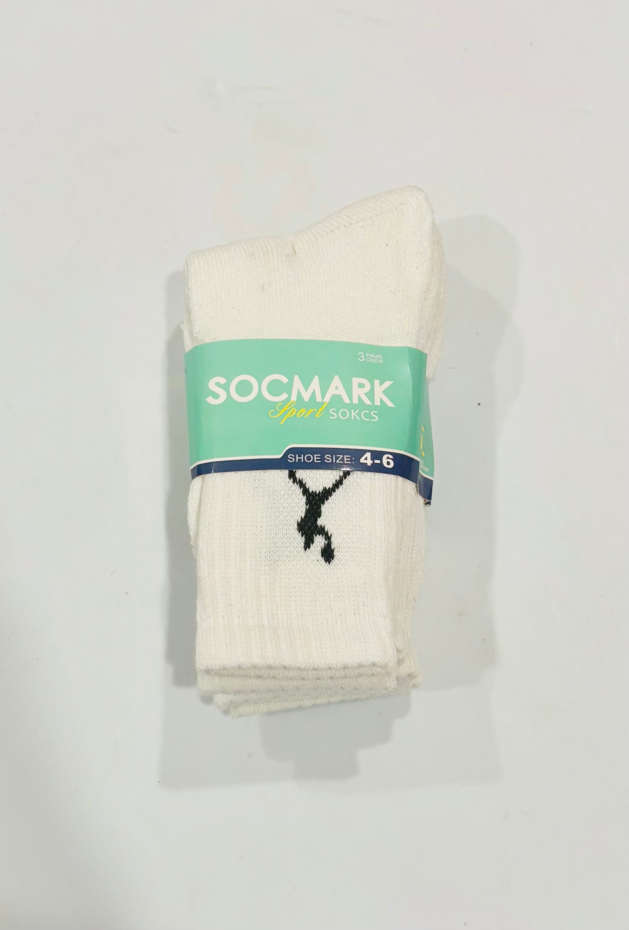 Basic Sport Crew Socks – Comfortable Everyday Cotton Socks (Unisex)