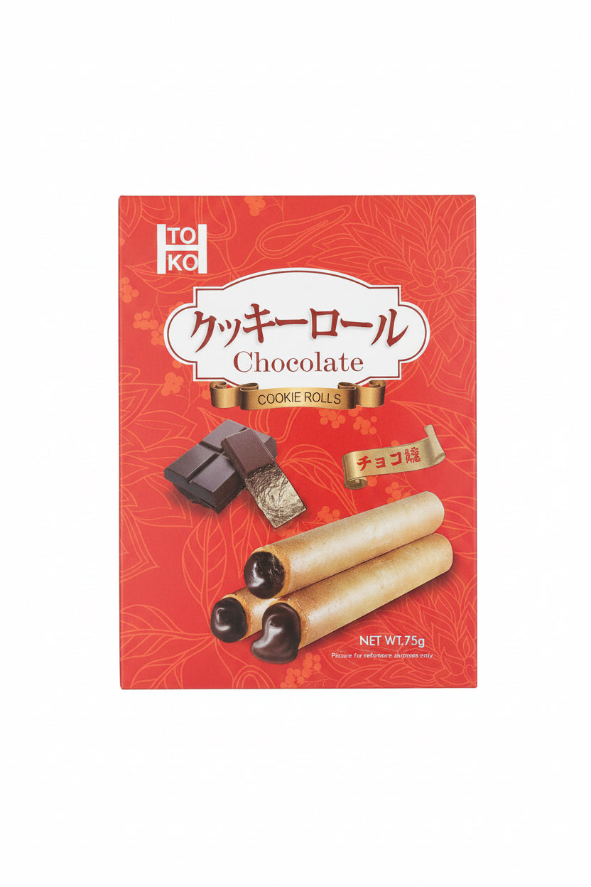 TOKO Chocolate Cookie Rolls 75g
