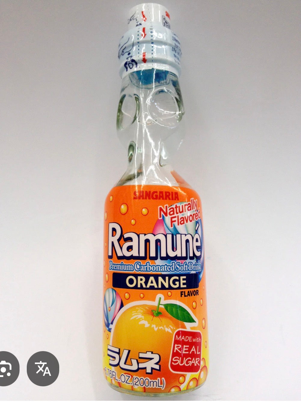 Ramune Drink Orange