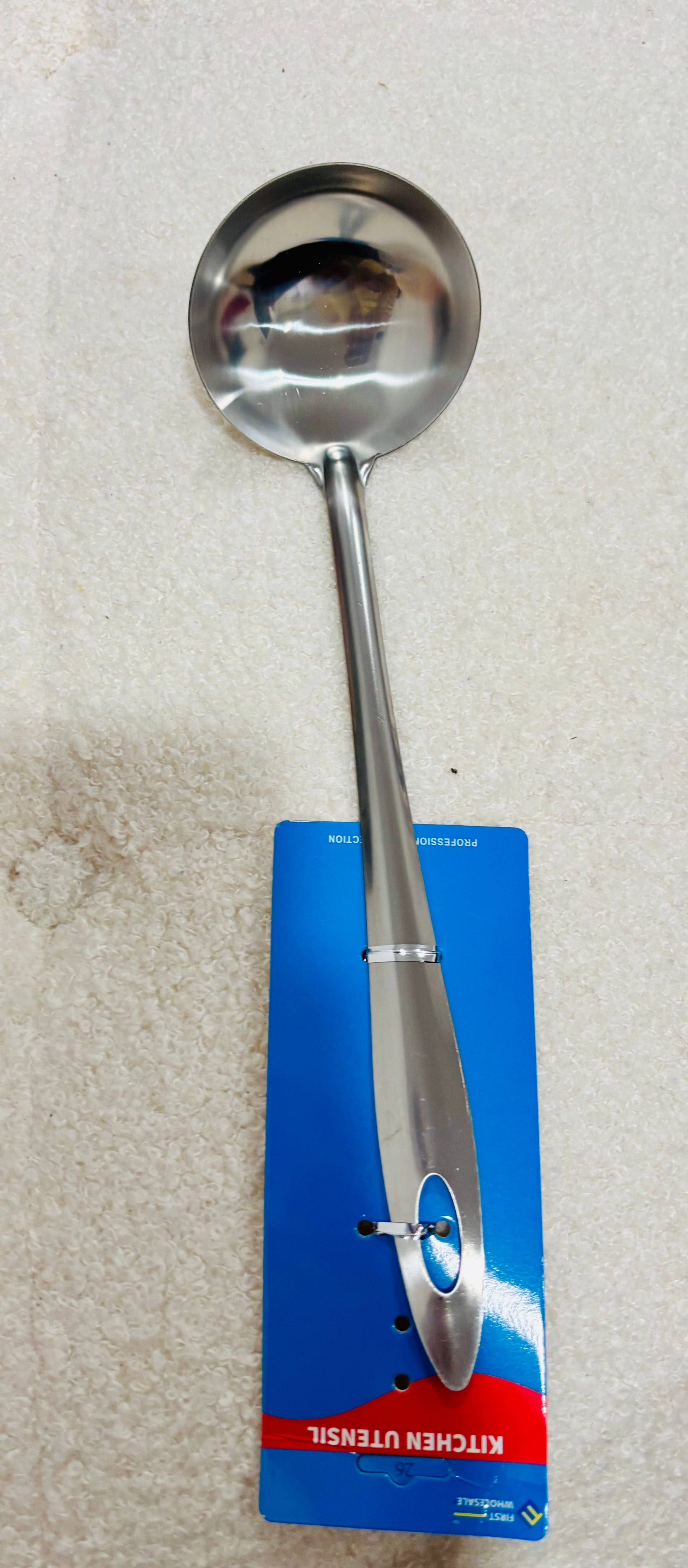 Stainless Steel Soup Ladle – Deep Bowl Serving Spoon | Kitchen Ladle for Soup, Hot Pot & Cooking