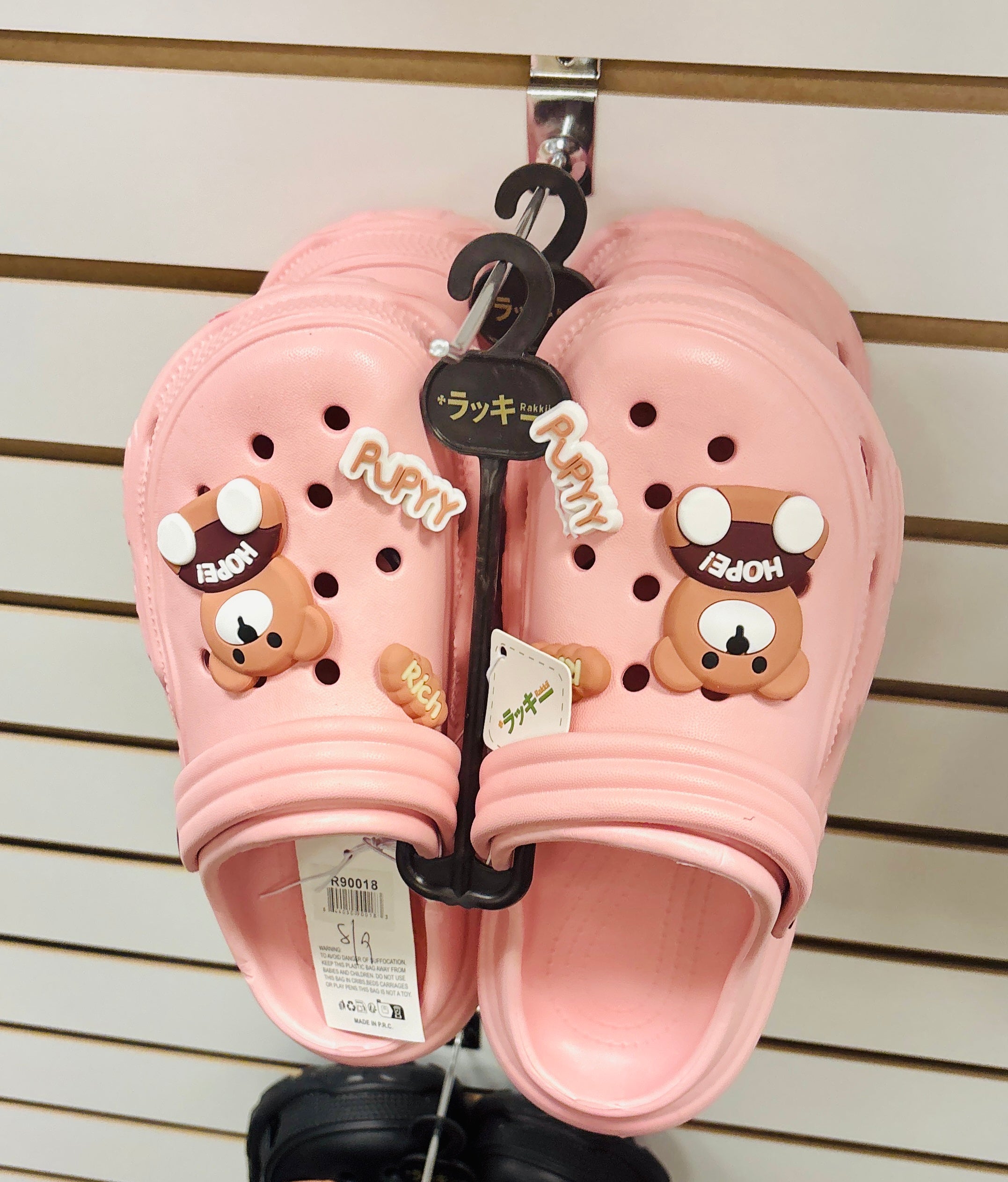 Cute Bear Clog Slippers – Cartoon Crocs Style Comfort Sandals (Unisex, Multiple Colors)