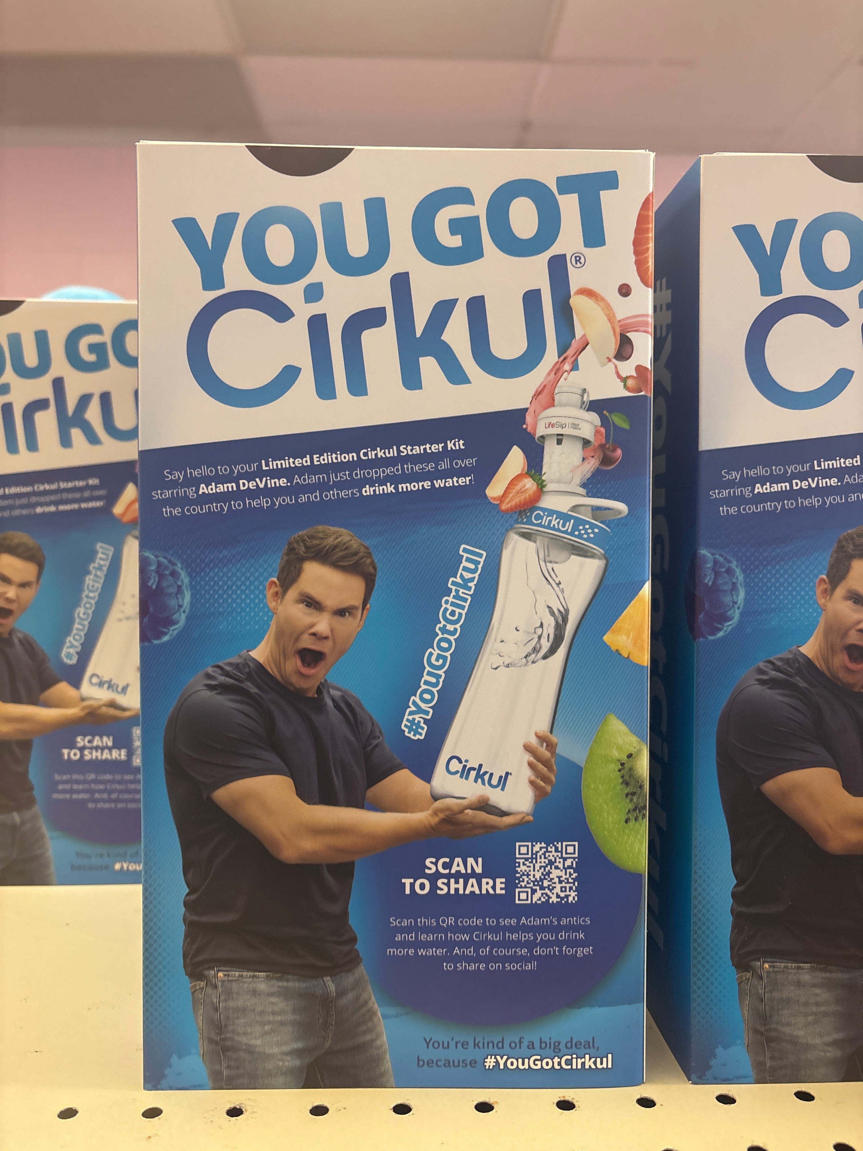 You Got Cirkul drinking bottle