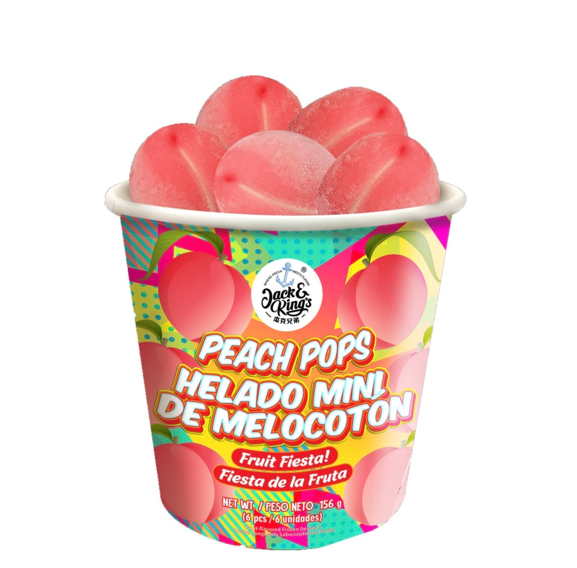 Peach pops