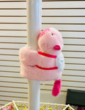 Interactive Hugging Plush Toy – Pull Tail Moving Cute Animal (Wrap Around Arm or Pole)