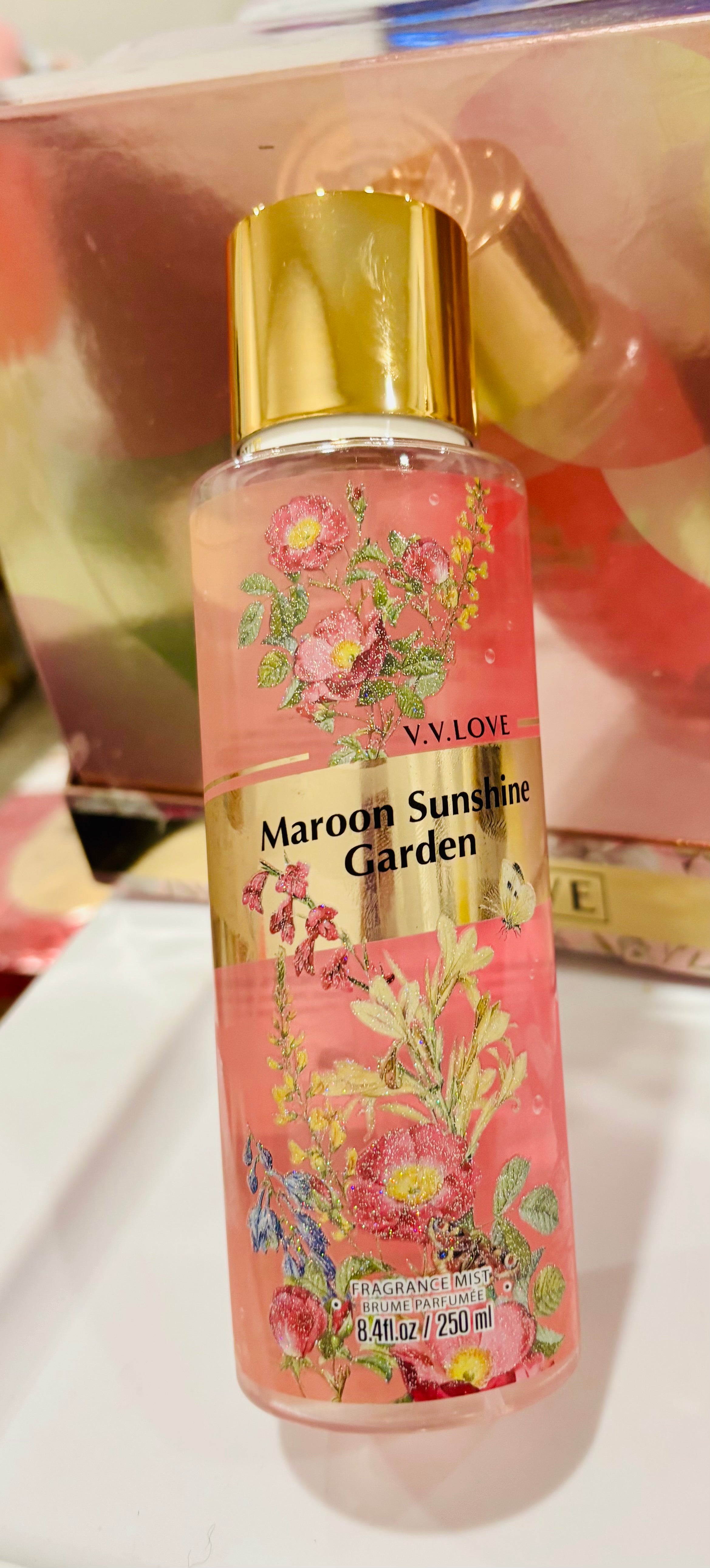 Long Lasting Body Fragrance Mist Perfume Spray for Women 250ml