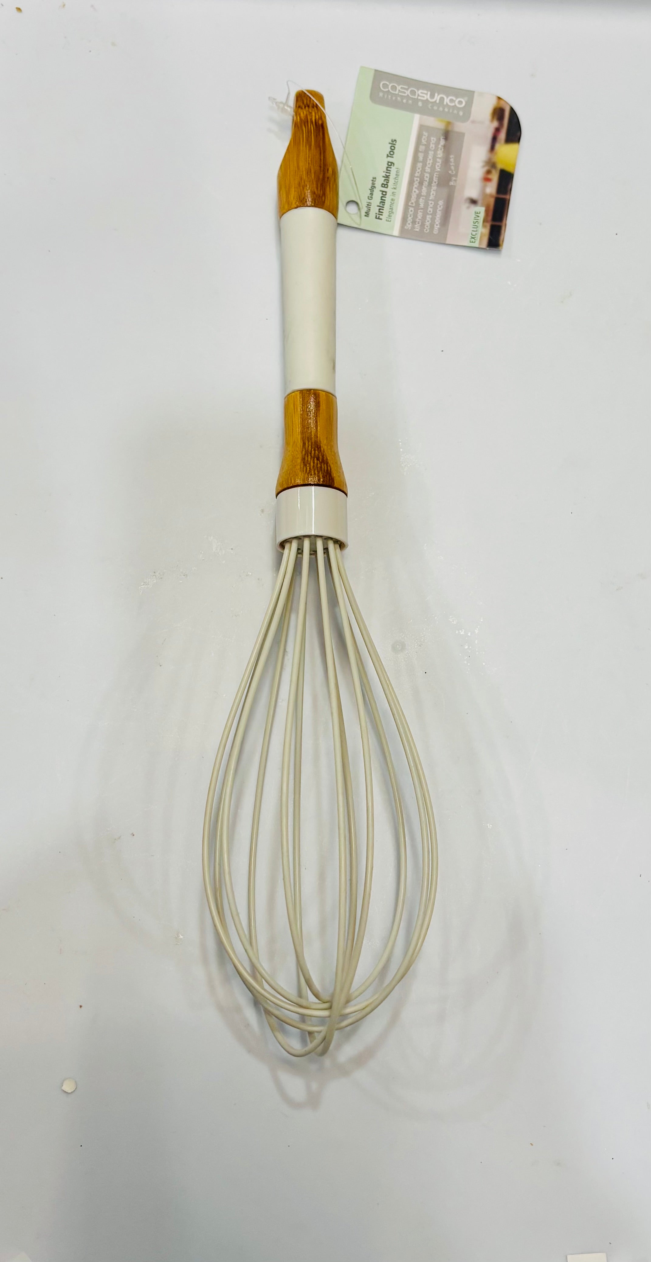 Kitchen Whisk – Manual Egg Beater for Baking, Mixing Eggs, Cream and Batter