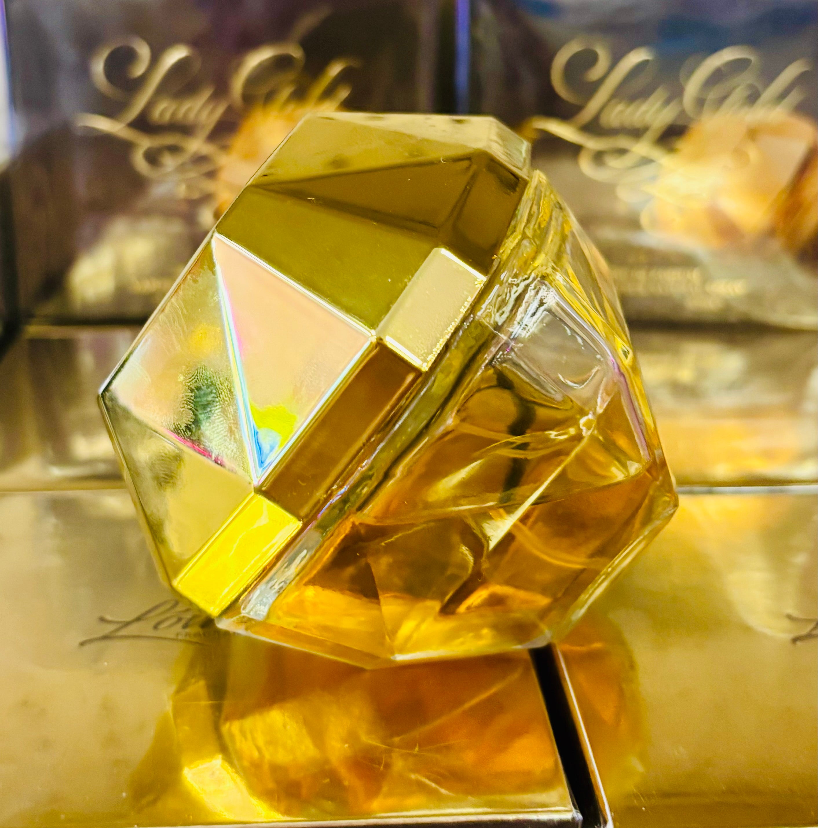 Ladies perfume lady gold