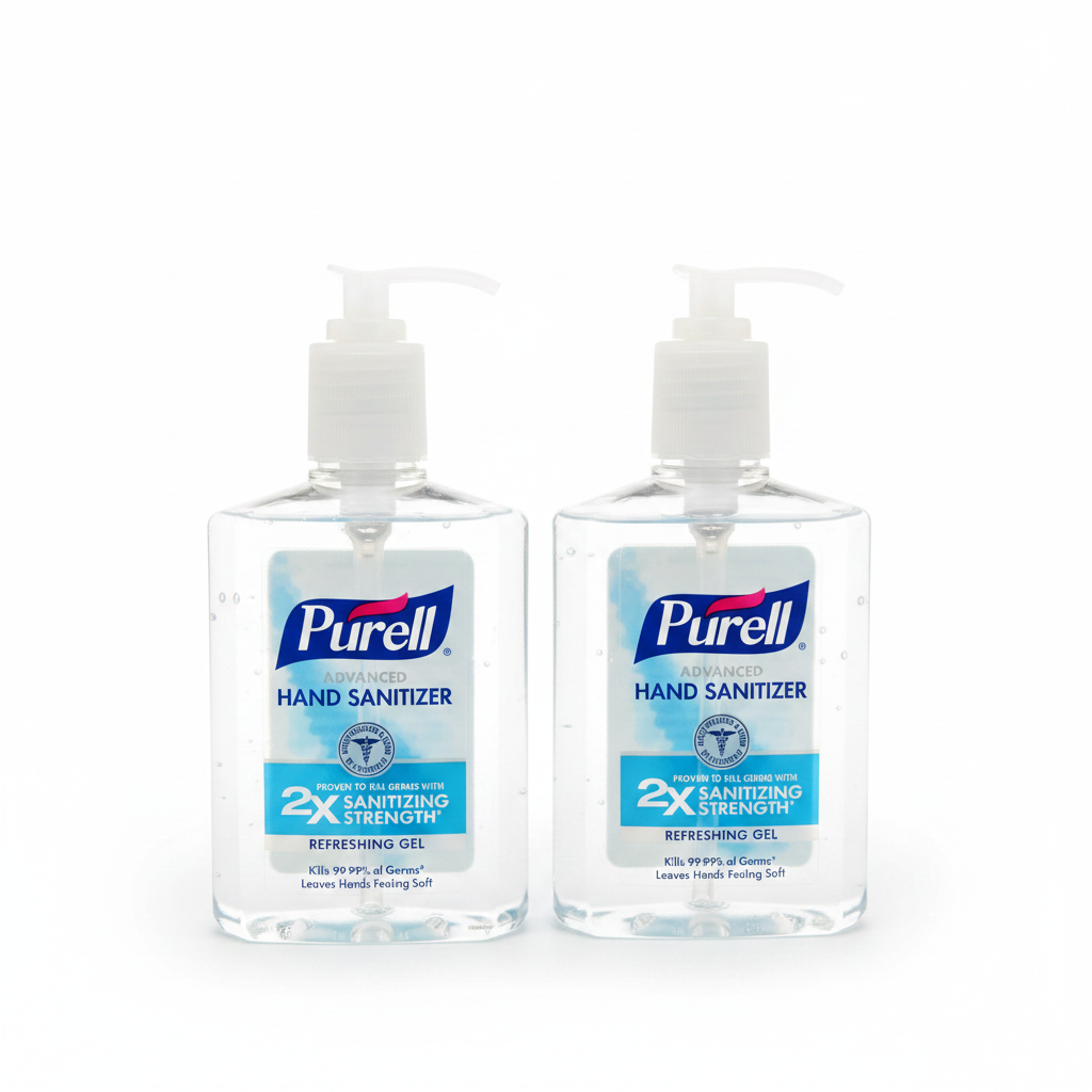 Purell Advanced Hand Sanitizer Gel Pump – 8oz Refreshing Gel