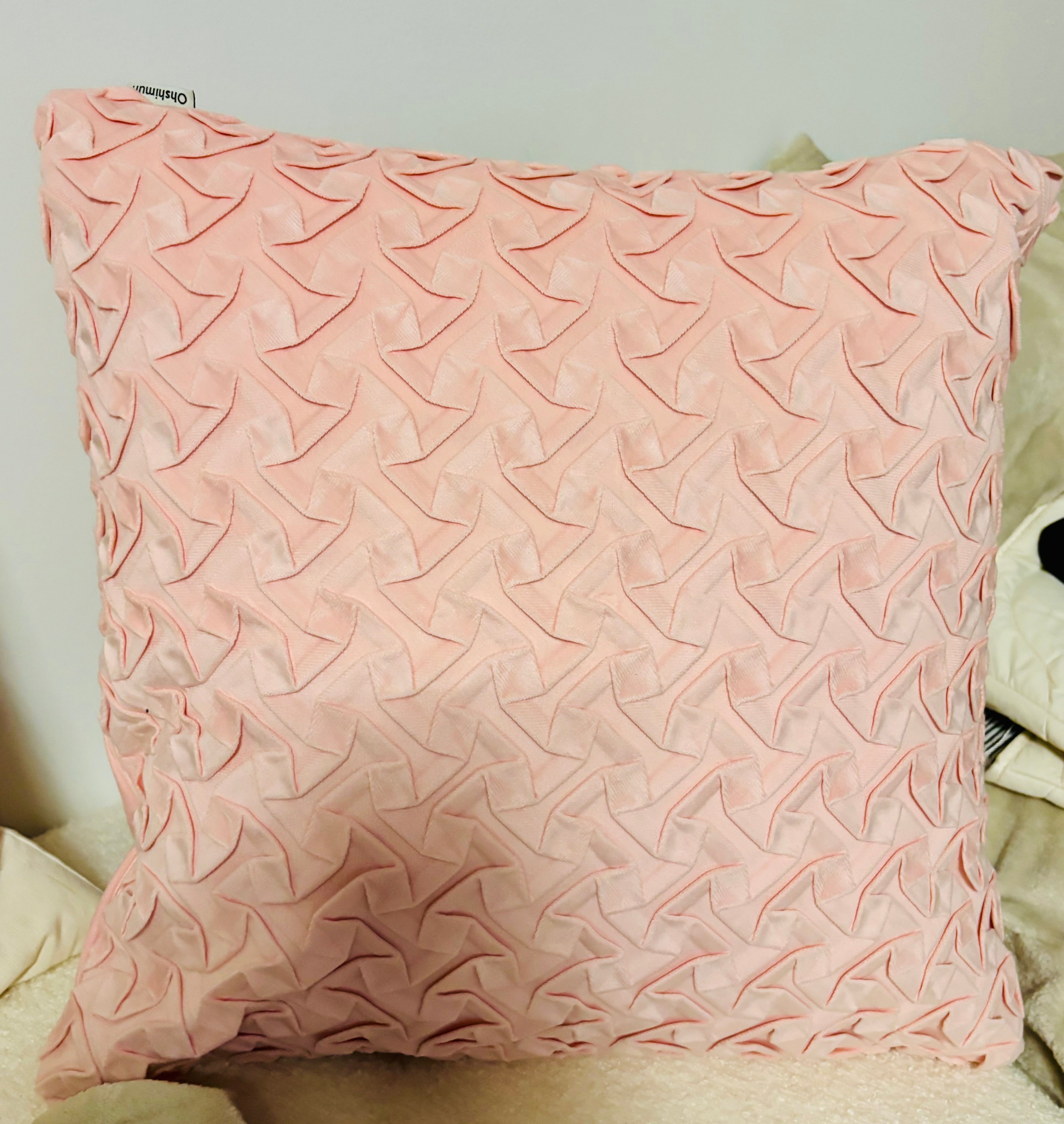 Textured Throw Pillow Cover – Decorative Soft Cushion Cover Modern Home Decor