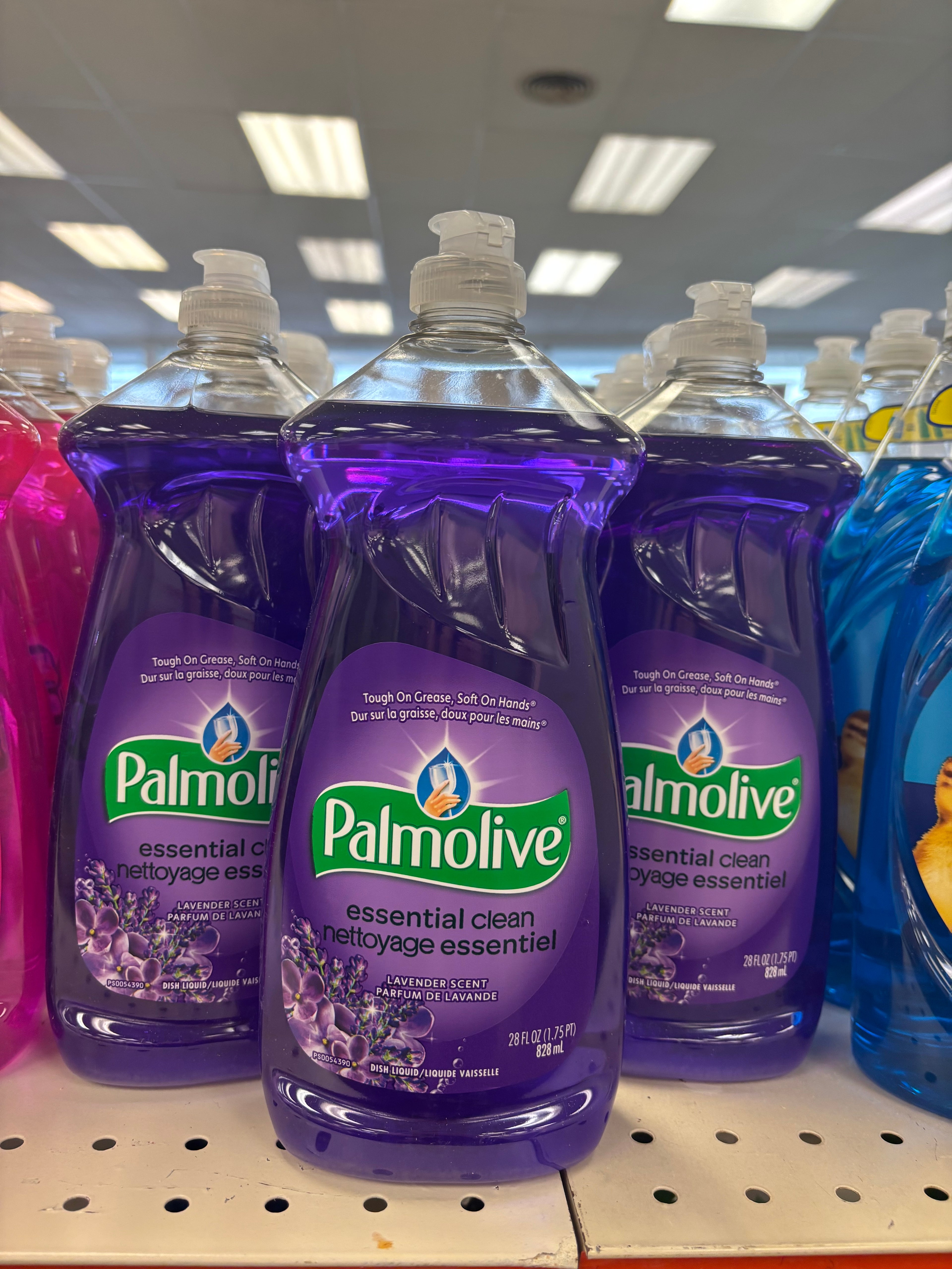 Palmolive Dish Soap – Lavender Scent, Grease Cutting Dishwashing Liquid (28oz)