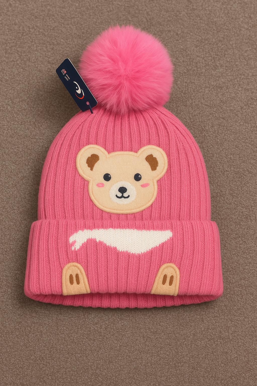 Cozy Critter Pom-Pom Knit Beanie Collection – 6 Adorable Styles for Kids (Age 2–12)