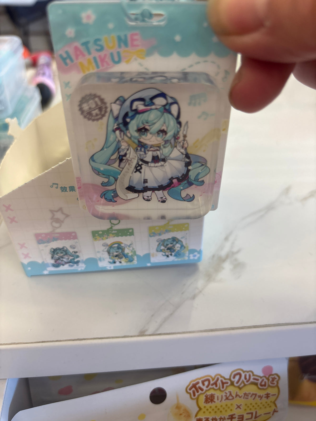 Hatsune Miku Acrylic Keychain – Cute Anime Bag Charm