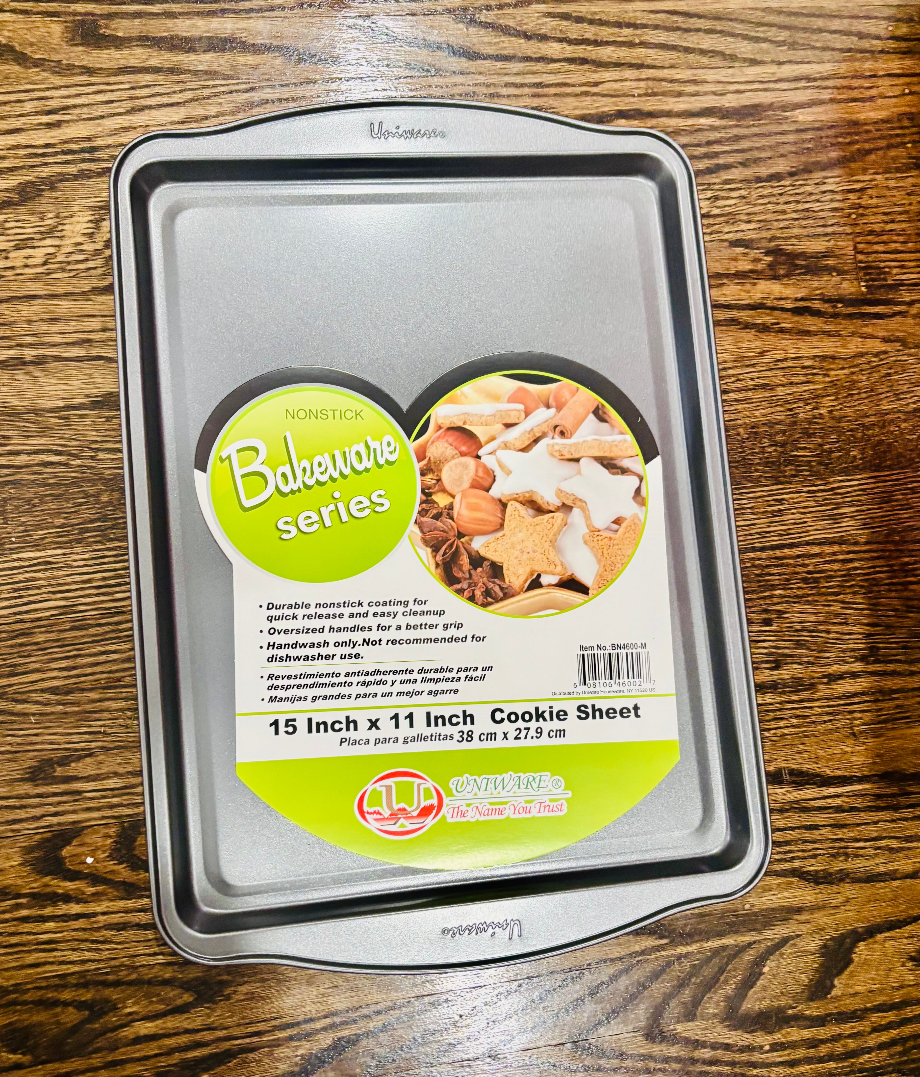Nonstick Cookie Sheet Baking Pan – Carbon Steel Bakeware Tray (Multiple Sizes)