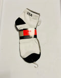 USA Athletic Ankle Socks 3 Pack – Breathable Cotton Sports Socks Unisex