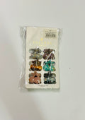 Mini Marble Hair Claw Clip Set – Small Acrylic Hair Clips for Women & Girls (6 Pack)