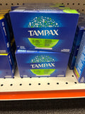 Tampax Super Absorbency Tampons 10 Count – Unscented with Cardboard Applicator