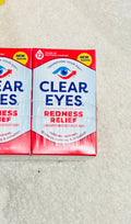 Clear Eyes Redness Relief Eye Drops – Fast Acting Hydration (15mL)