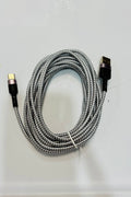 6FT Braided USB-A to USB-C Fast Charging Cable – Durable Nylon Charging Cord for Android, Tablet & Devices