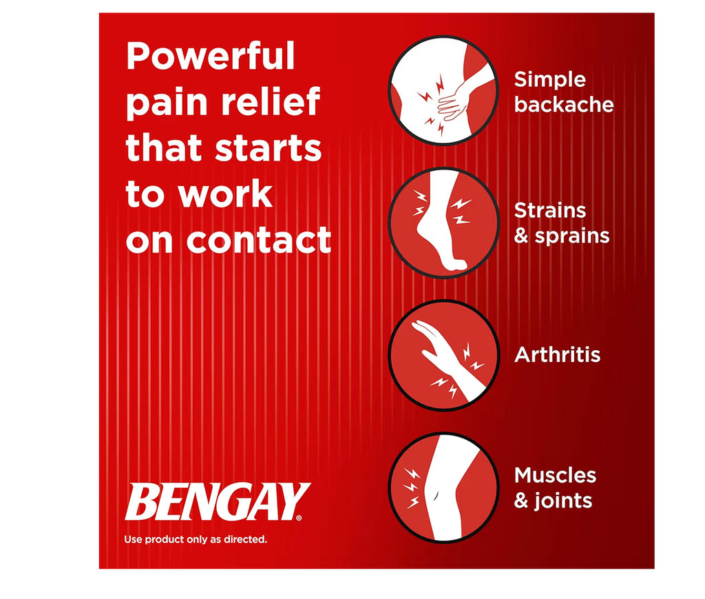 Bengay Ultra Strength Topical Pain Relief Cream
