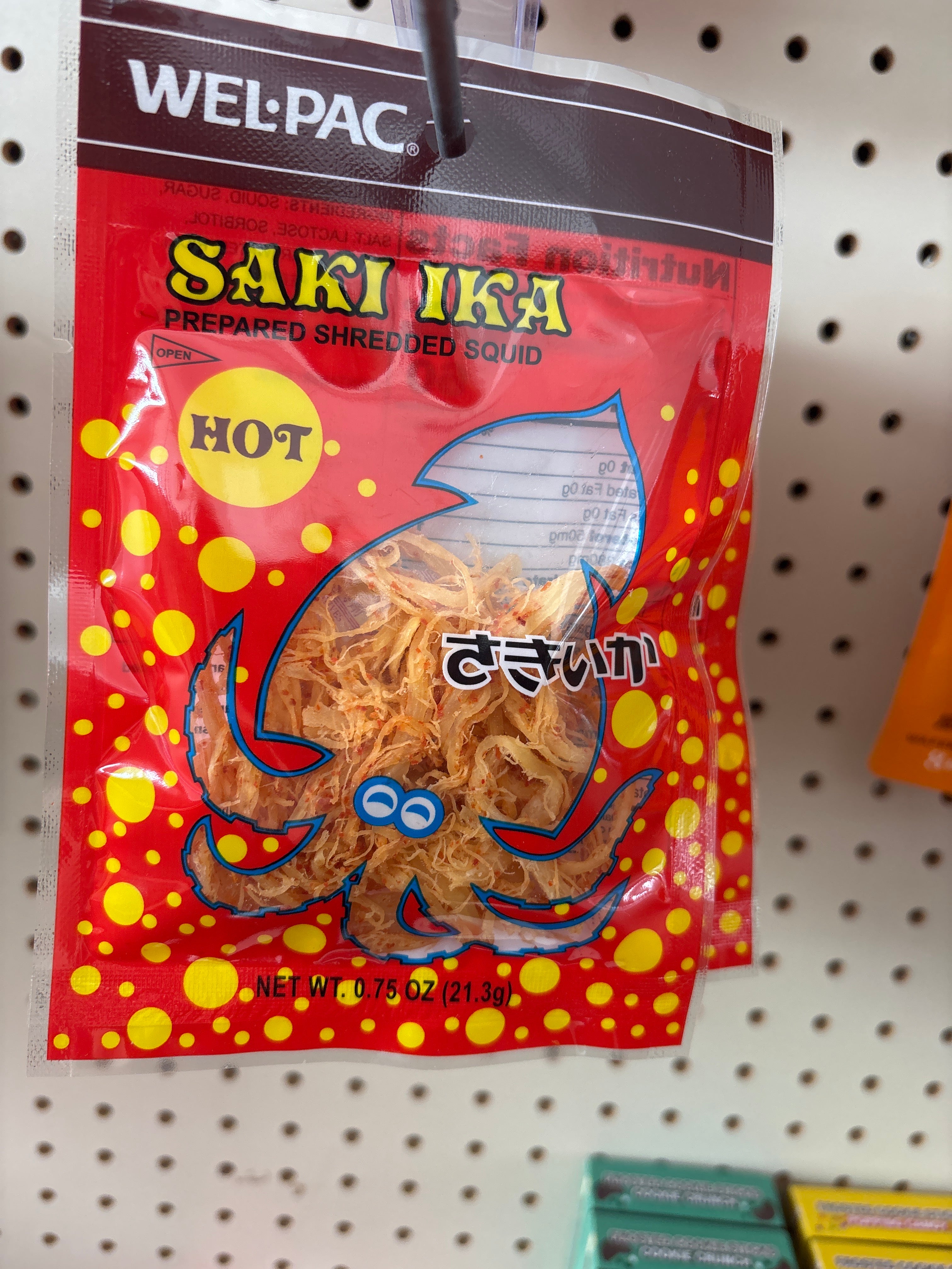 Saki Ika -Prepared shredded Squid 21.3g