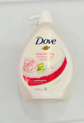 Dove Rose Soothing Body Wash 1L – Rose & Aloe Vera Refreshing Shower Gel, Microbiome Gentle Prebiotic Formula