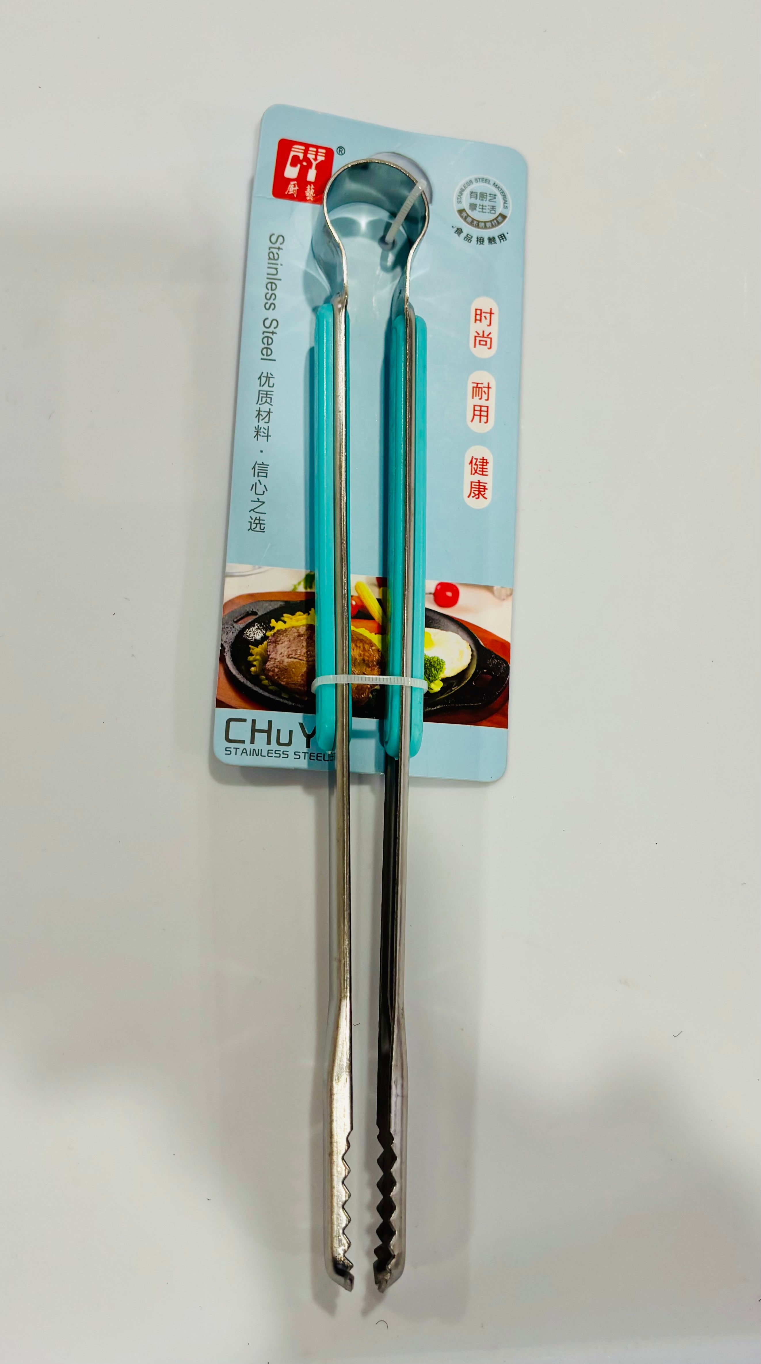 Stainless Steel Kitchen Tongs – BBQ & Cooking Food Tongs