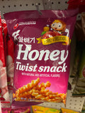 Nongshim Honey Twist Snack – Korean Sweet Honey Snack (75g)