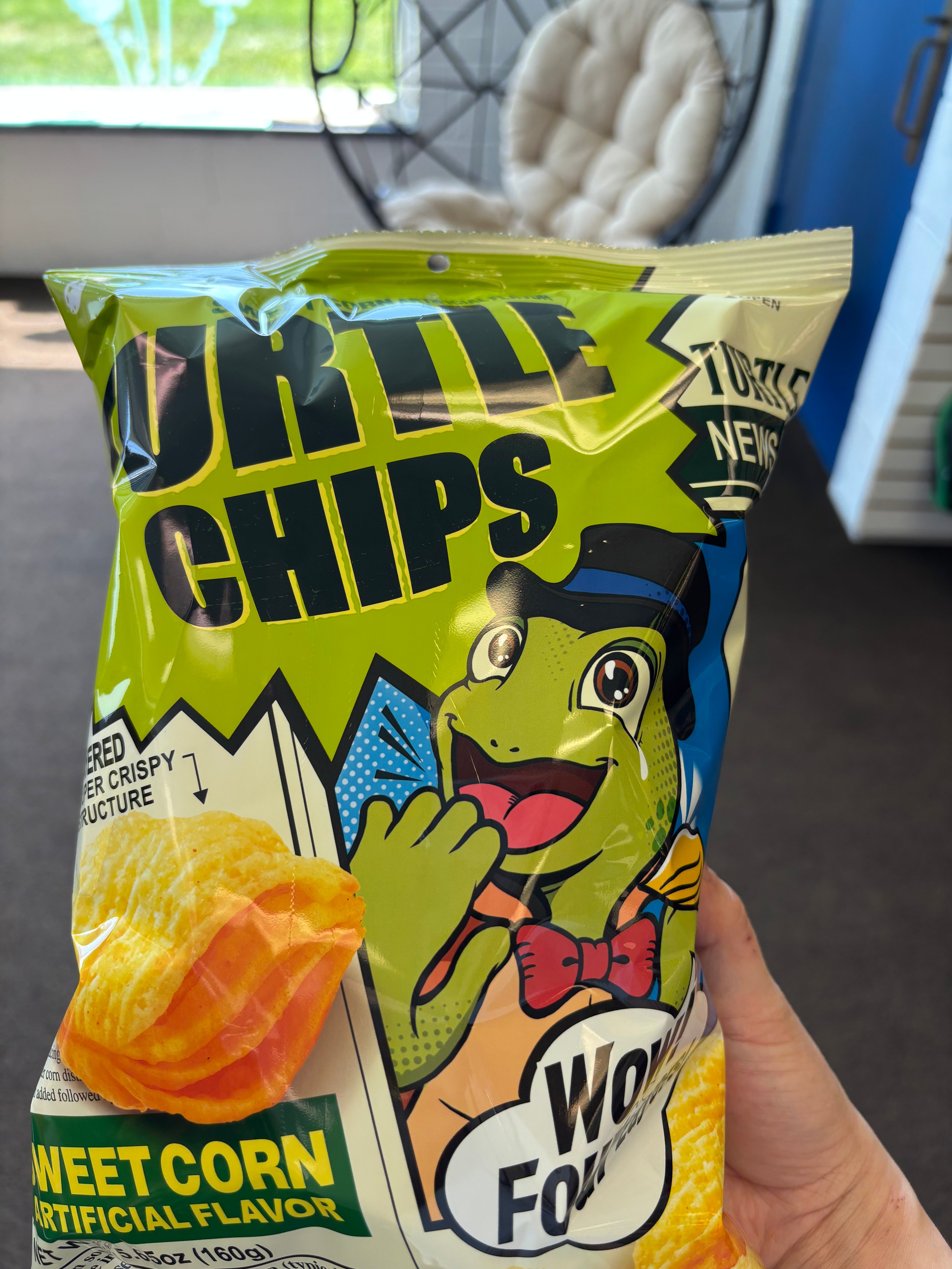 Turtle Chips Sweet Corn 160g