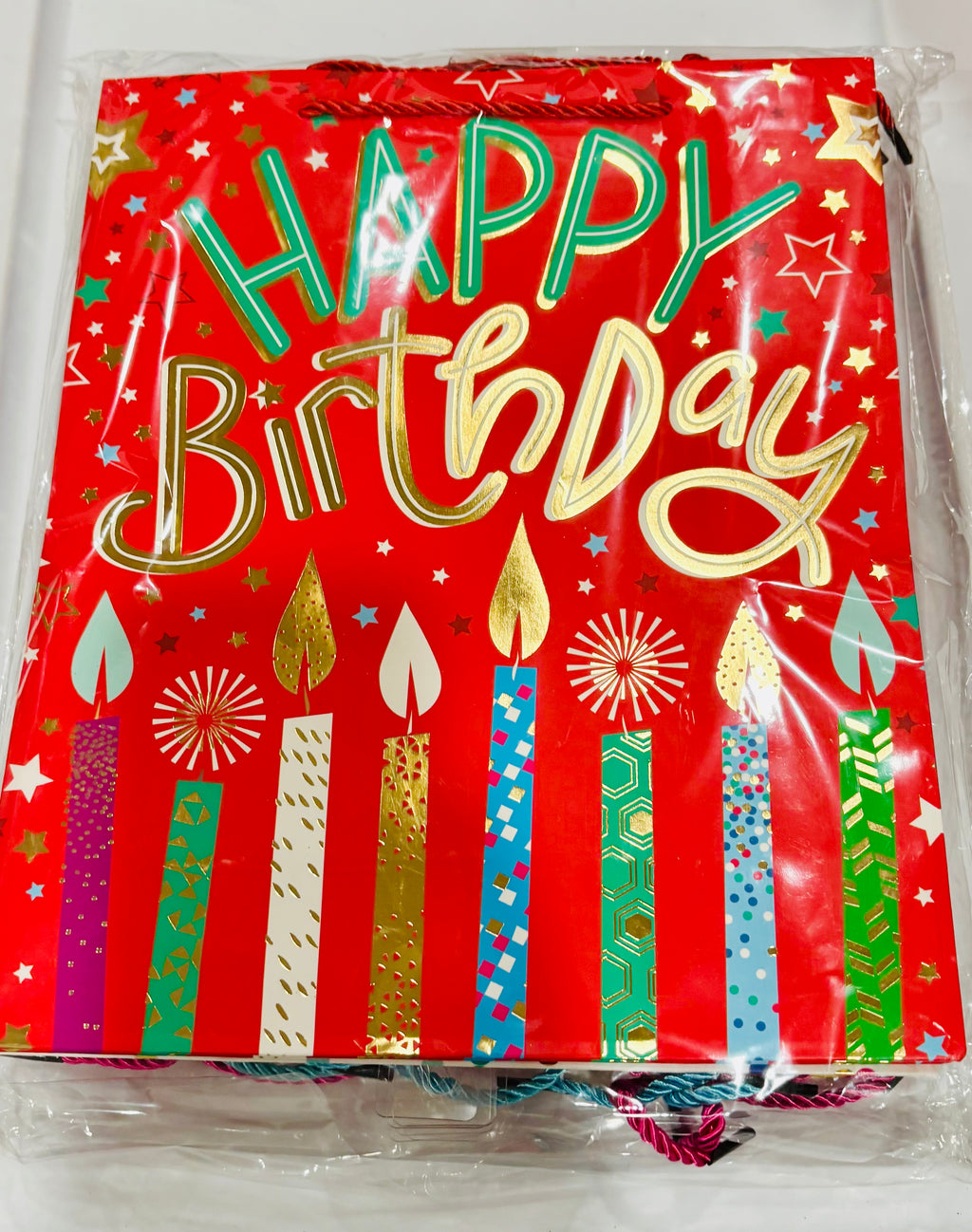 Large Gift Bags – Birthday / Cute Cherry / Colorful Present Designs
