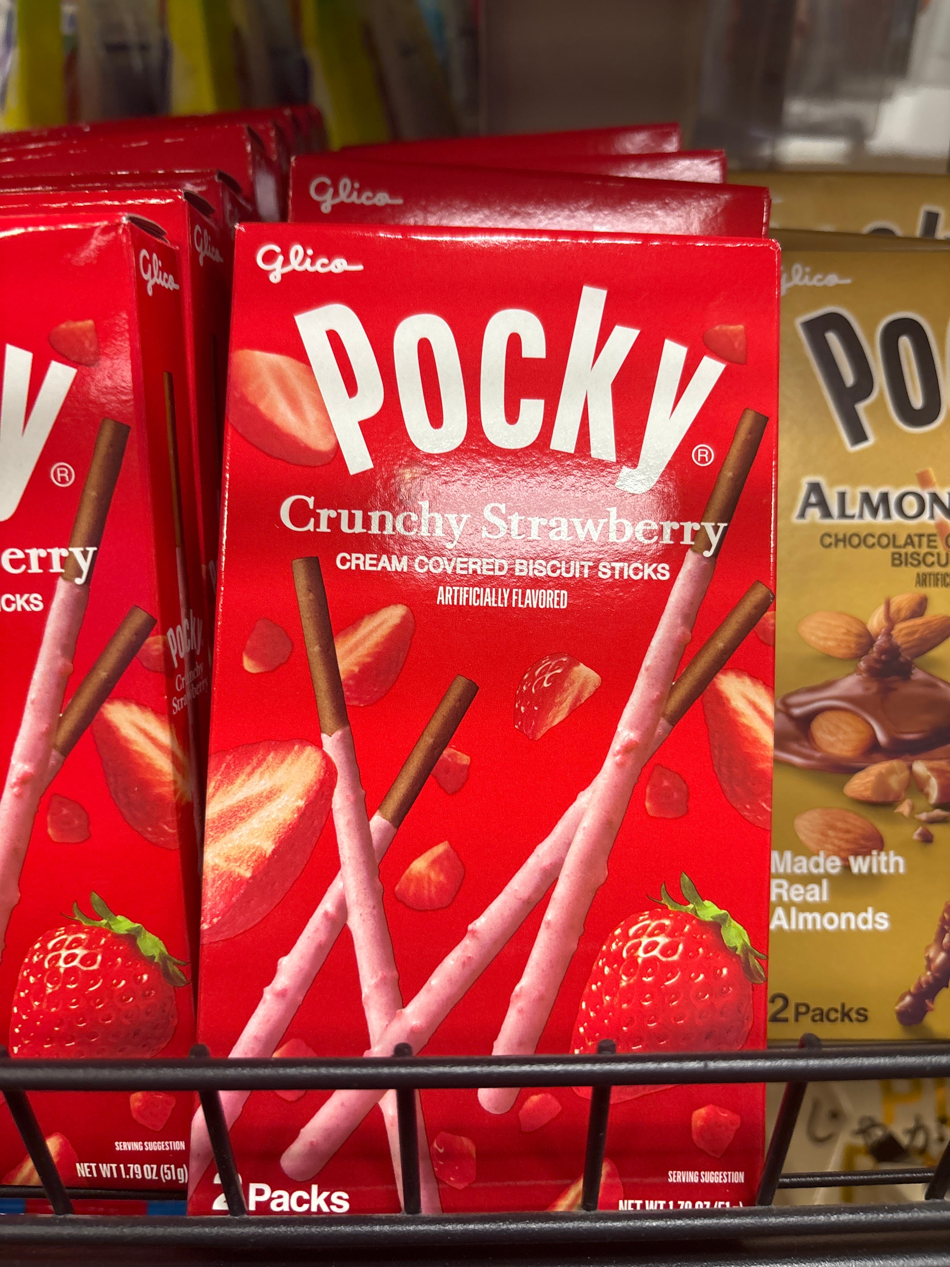 Pocky Strawberry Biscuit Sticks