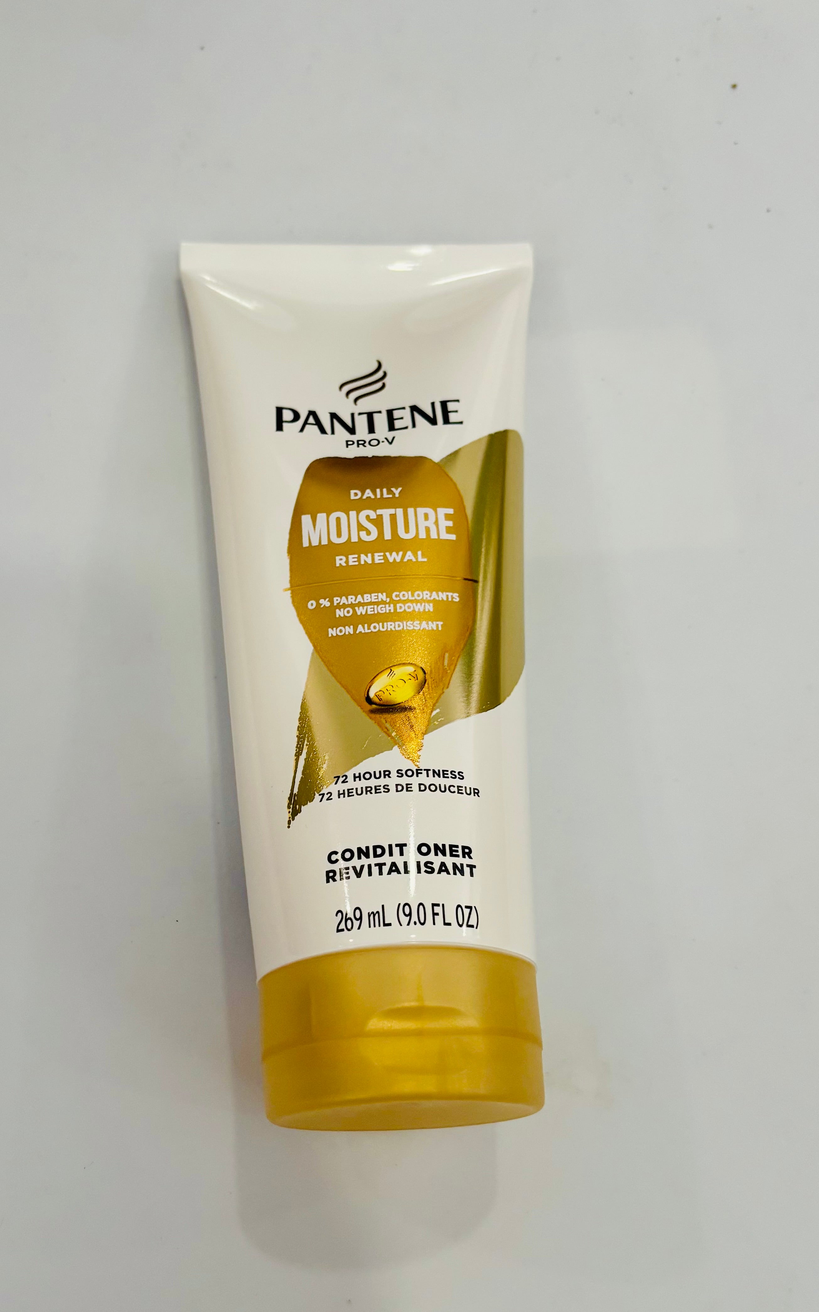Pantene Pro-V Daily Moisture Renewal Conditioner – 9 fl oz, 72H Softness, Lightweight Hydration
