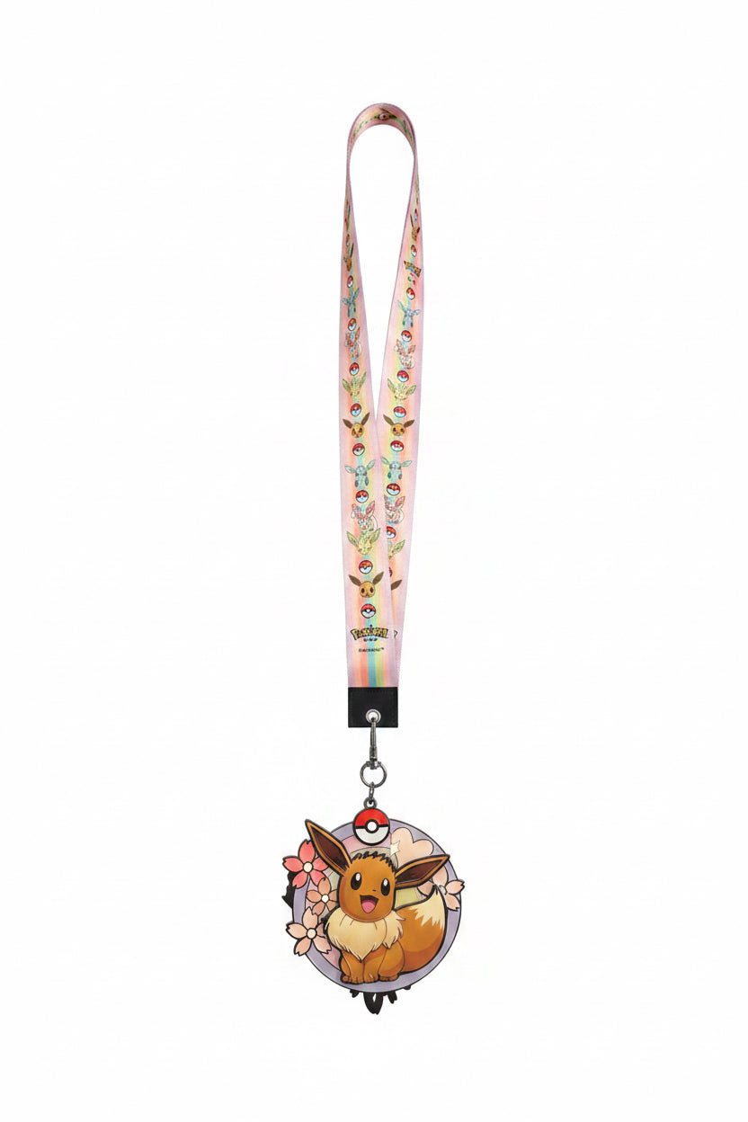 Pokémon Eeveelution Collectible Medal & Lanyard with 3 Pins