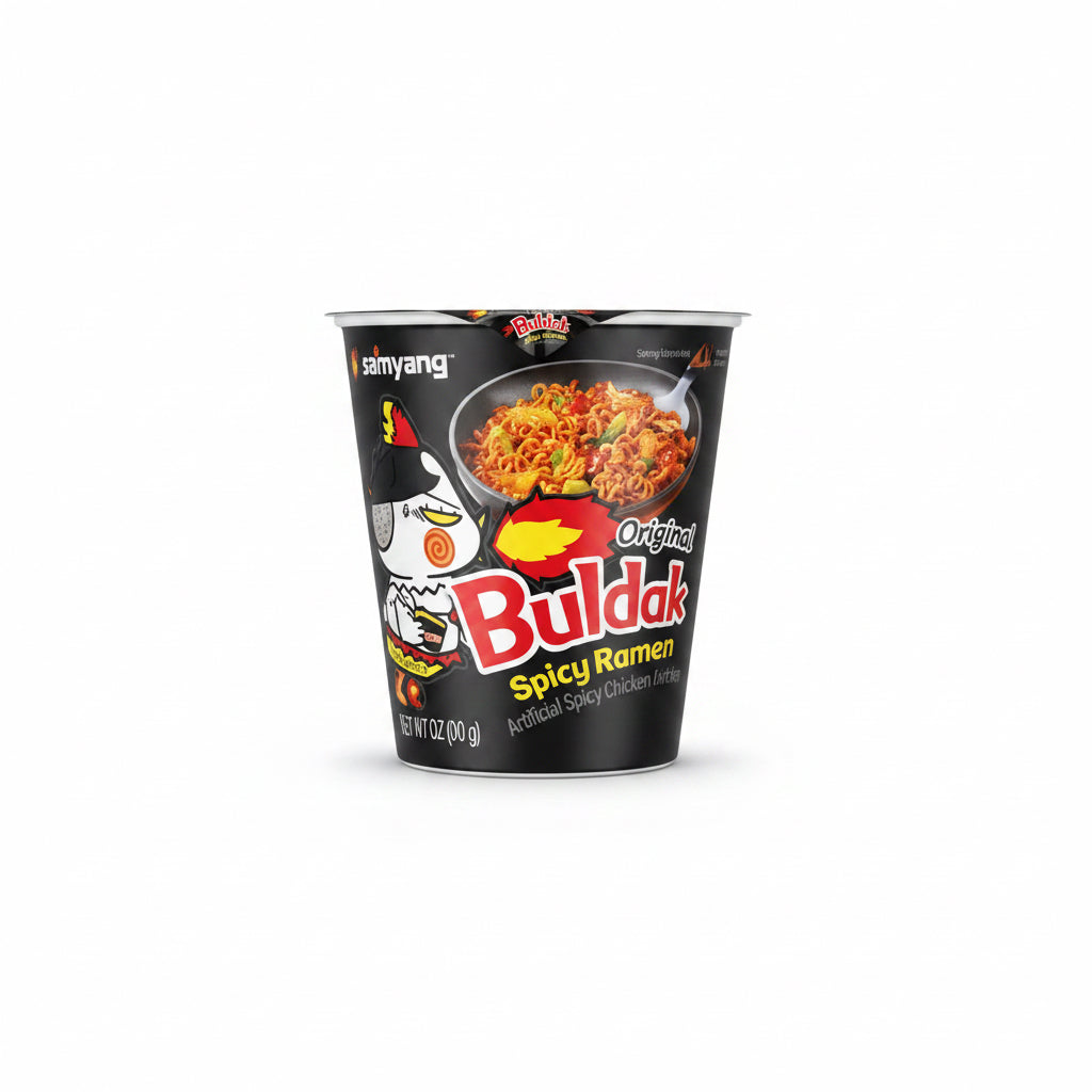 Samyang Buldak Original Spicy Ramen Cup 70g – Korean Hot Chicken Flavor