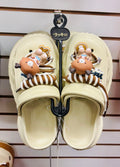 Clawmii Bear Charm Clog Slippers – Cute Cartoon Crocs Style Sandals with Rope & Charms (Unisex)