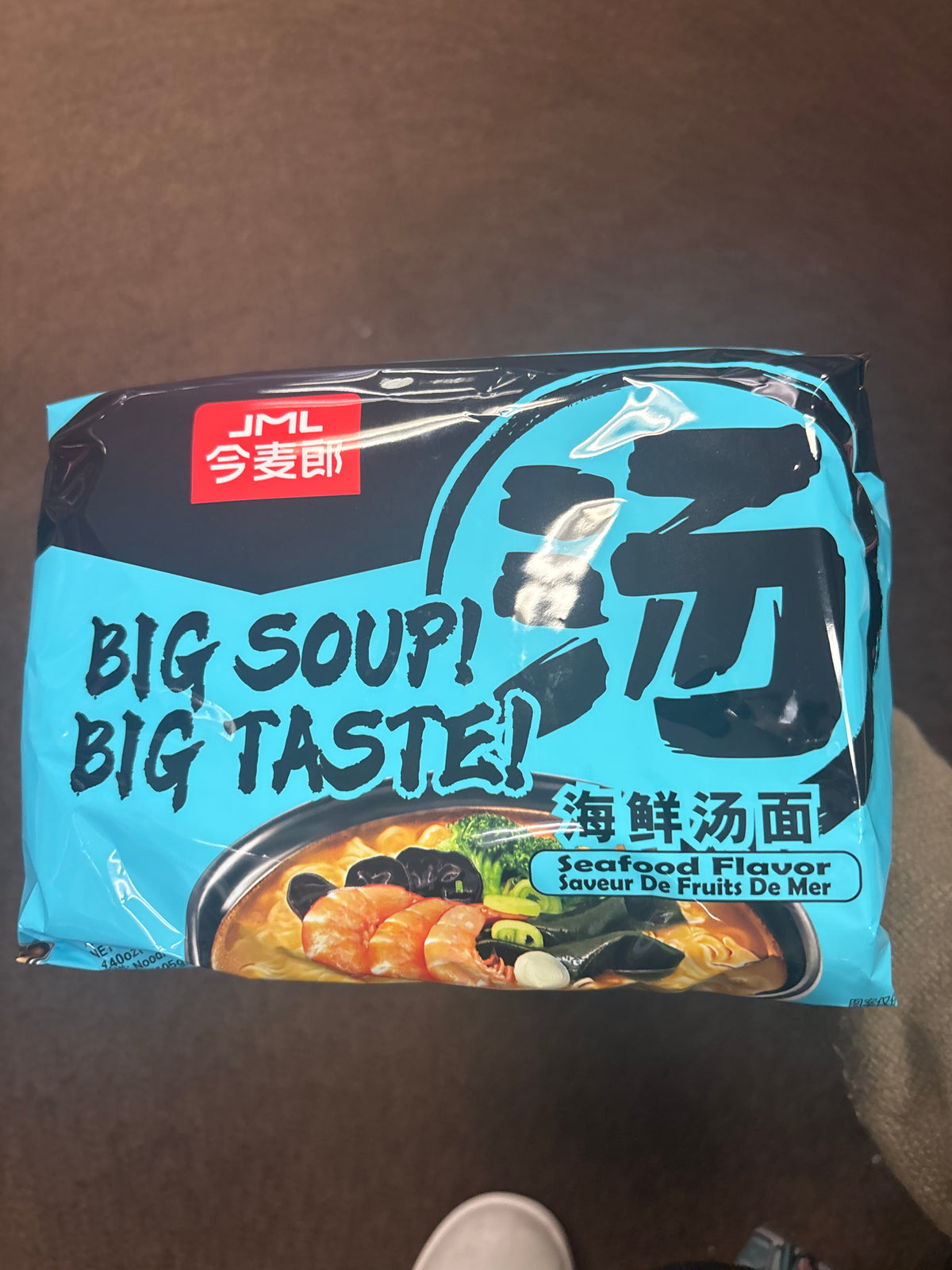 JML Big Soup Big Taste Seafood Flavor Instant Noodles