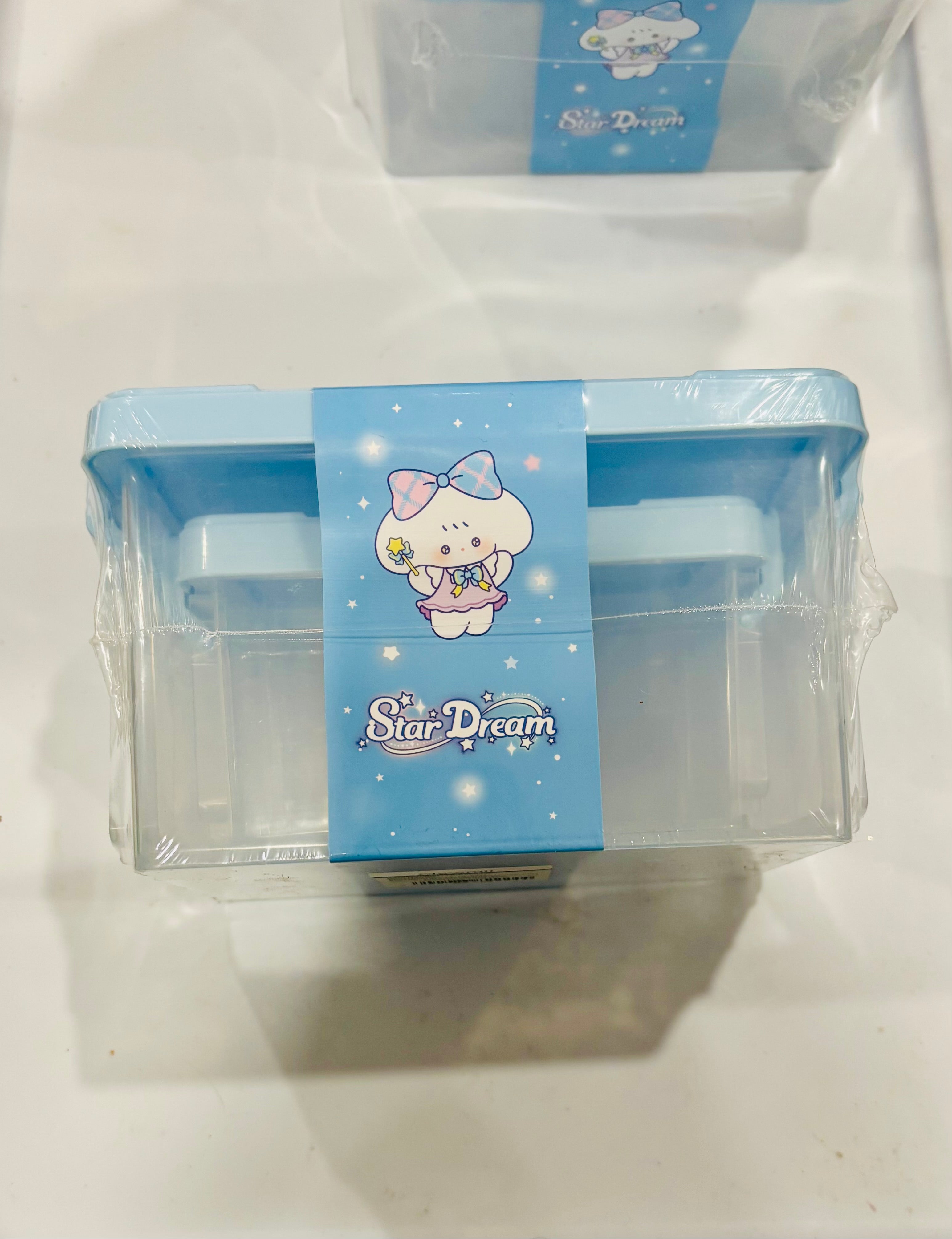 Star Dream Kawaii Storage Container Set – 2 Pack Organizer Boxes