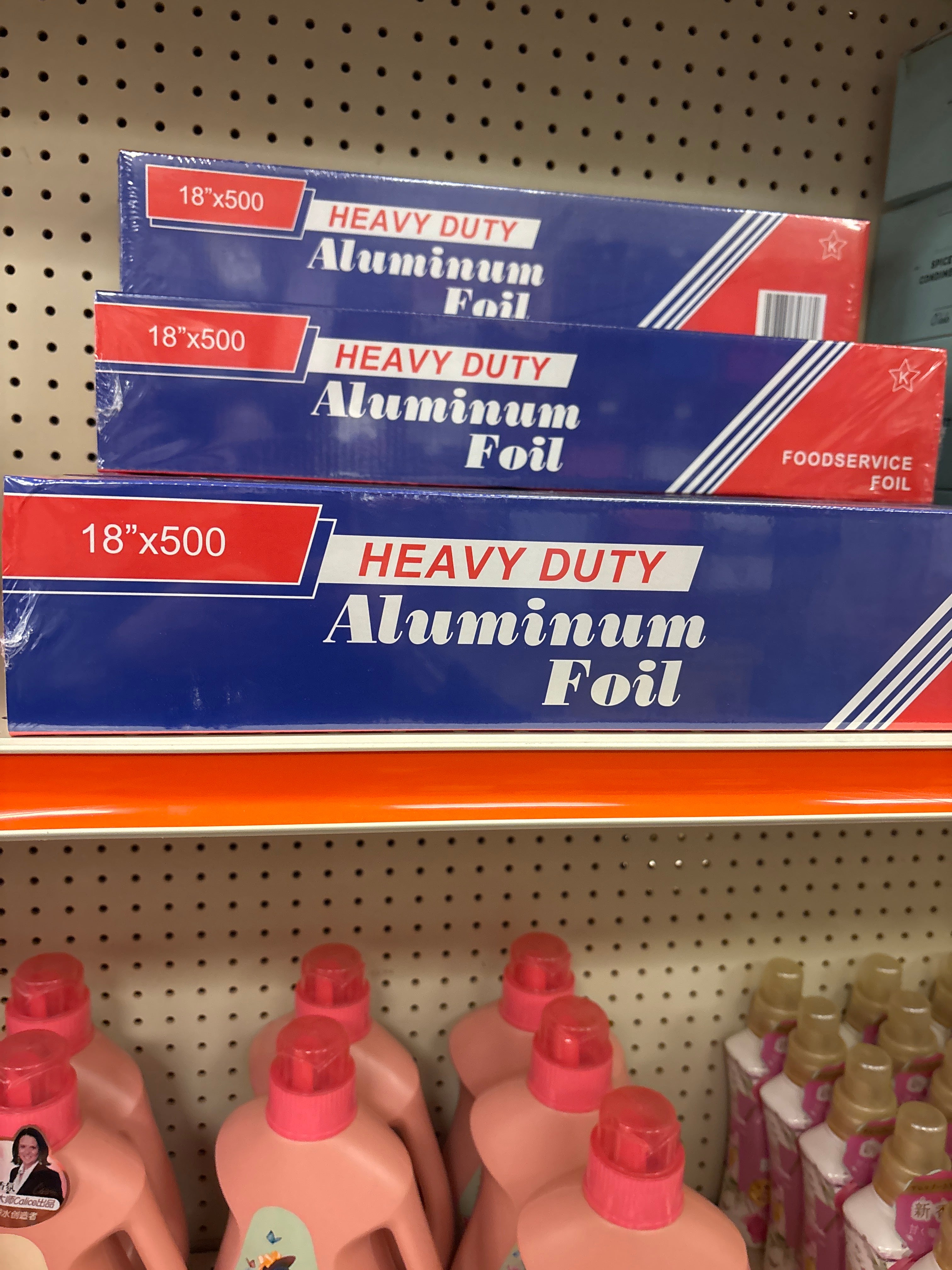 Heavy Duty 18”x500 Aluminum Foil
