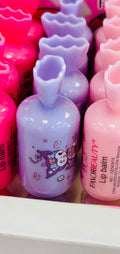 Cute Cartoon Lip Balm – Moisturizing Beeswax Lip Care | Portable Kawaii Glossy Lip Balm for Dry Lips