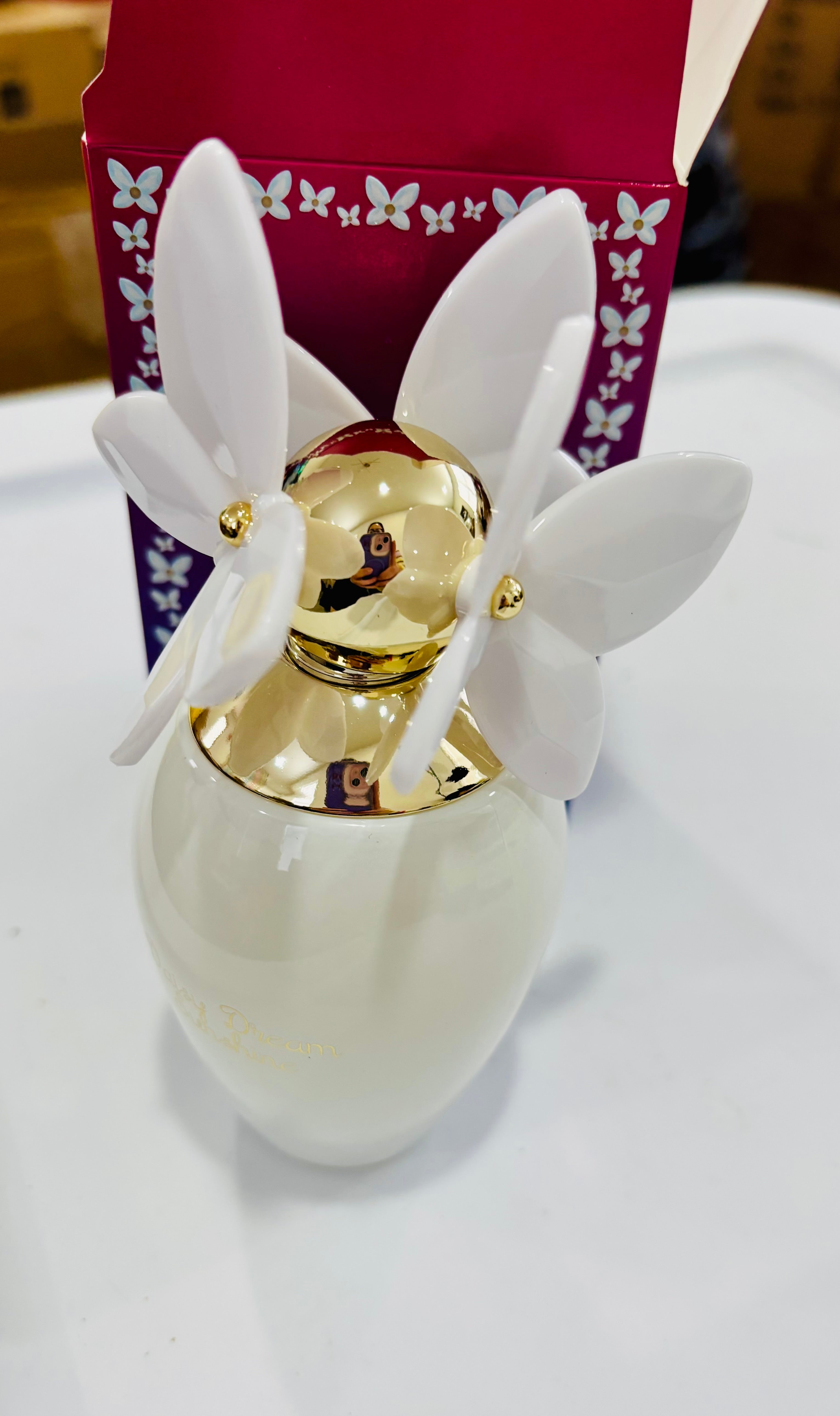 Flower Shape Perfume for Women Elegant Fragrance Spray Decorative Bottle