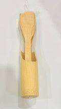 Bamboo Cooking Spatula Set – Natural Wooden Turner for Cooking & Stir Fry