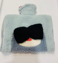 Hot Water Bottle with Plush Cover – Cute Warm Water Bag for Winter