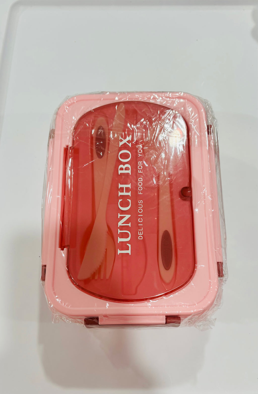 Lunch Box with Utensils – Portable Bento Box Food Container