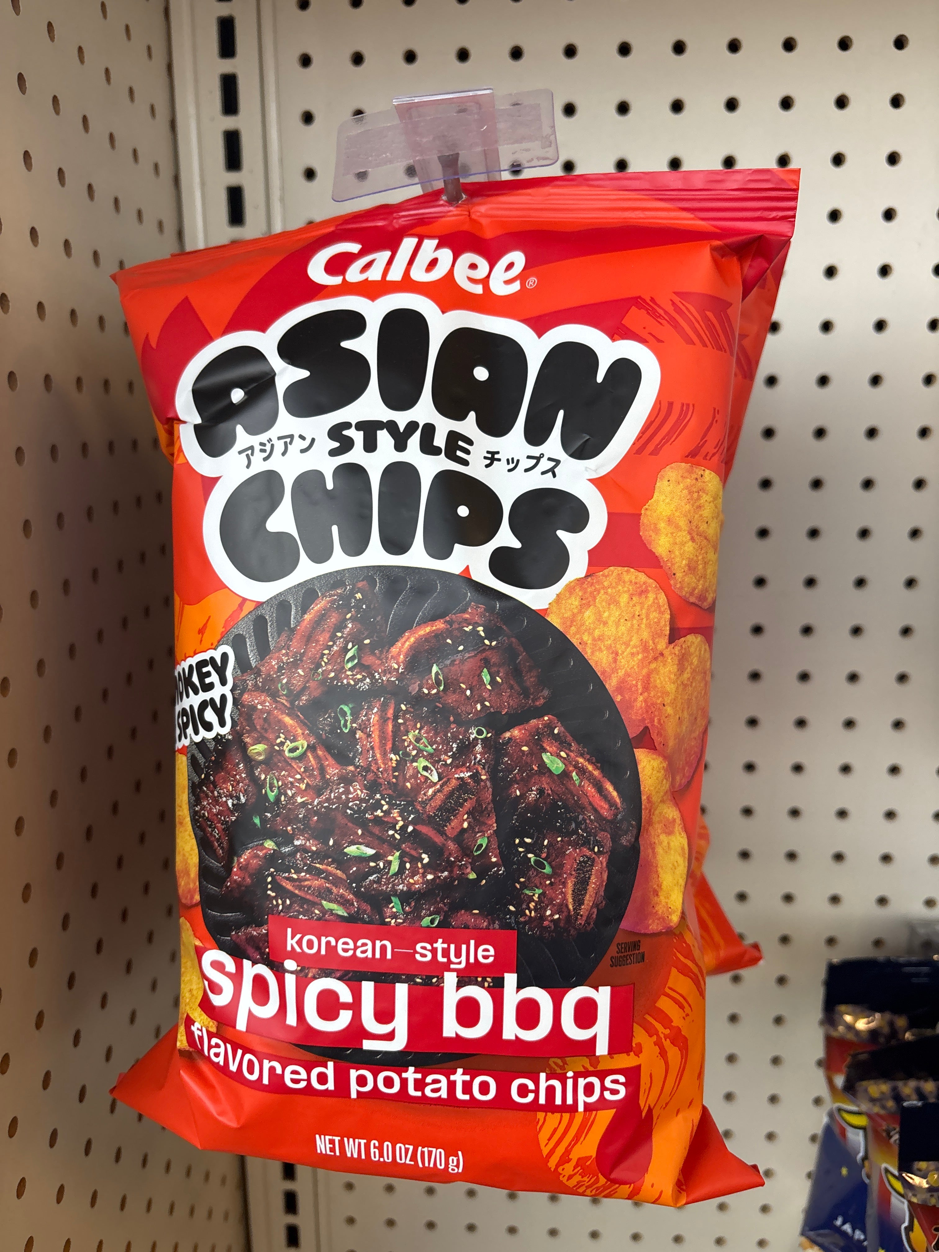 Asian Chips Spicy BBQ Flavored potato Chips