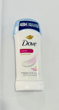 Dove Powder Antiperspirant Deodorant Stick – 48H Protection – 2.6 oz