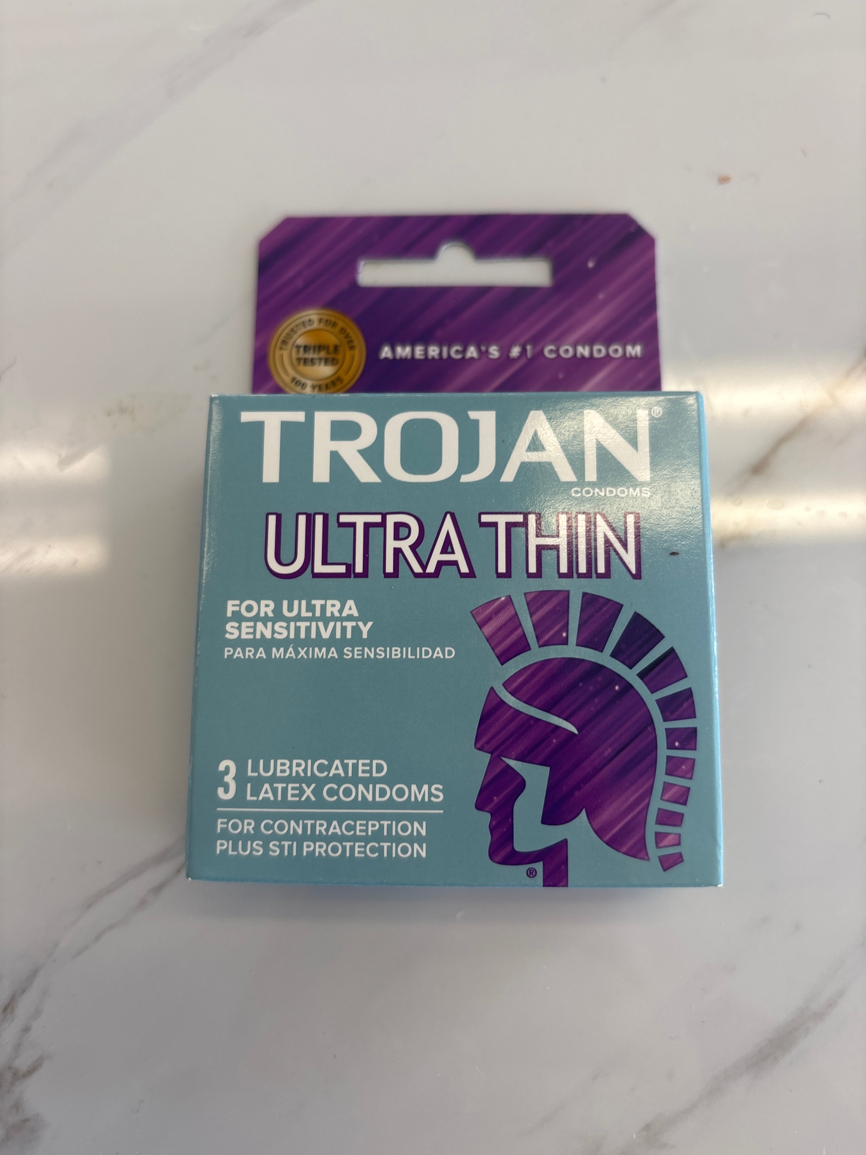Trojan condom Altra thin Gray